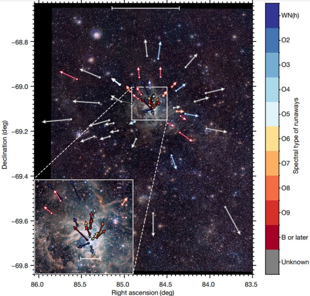 Астрономы засекли 55 убегающих звёзд в окрестностях нашей галактики — такие объекты сильно влияют на эволюцию Вселенной