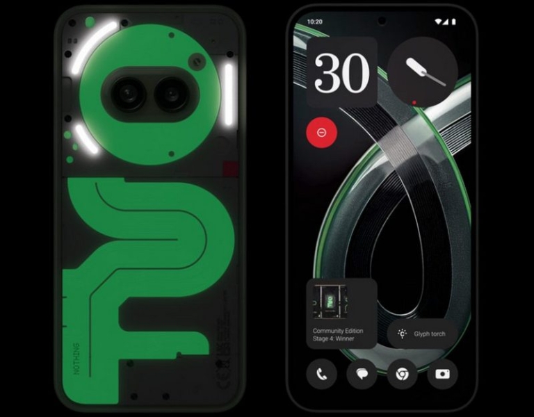 Nothing представила первый в мире смартфон, светящийся в темноте — Phone (2a) Plus Community Edition