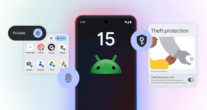 Состоялся релиз Android 15 — новые функции конфиденциальности и ИИ-защиту от кражи уже получили Google Pixel