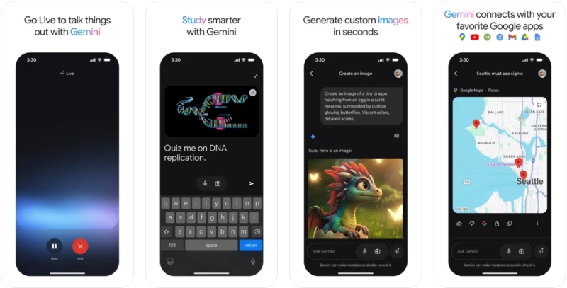 Google выпустила для iPhone приложение ИИ-чат-бота Gemini