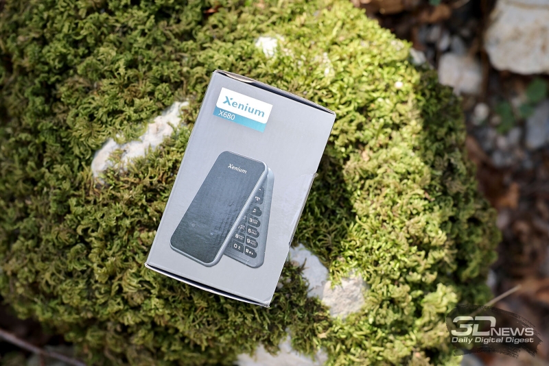 Xenium X680 — классическая кнопочная раскладушка, с привлекательным дизайном и высокой автономностью