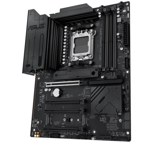 Asus представила бюджетную плату X870 MAX Gaming WiFi7 для Ryzen 9000