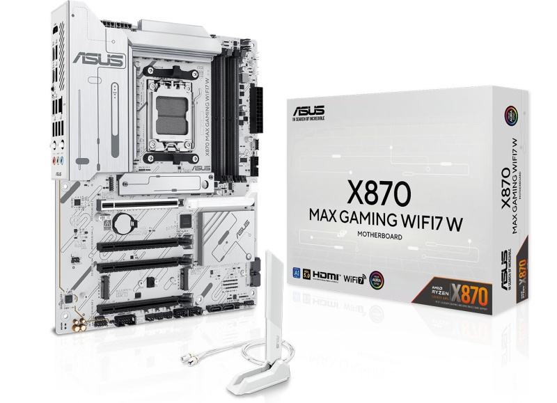 Asus представила бюджетную плату X870 MAX Gaming WiFi7 для Ryzen 9000