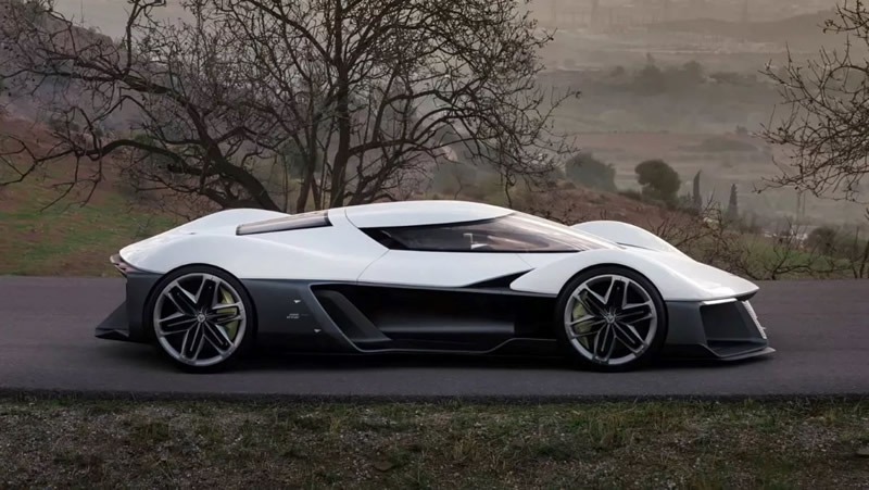 GM показала концепт будущего электрического спорткара Chevrolet Corvette