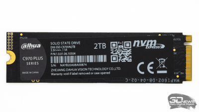 Обзор SSD-накопителя Dahua C970 Plus: «Китай» в хорошем смысле