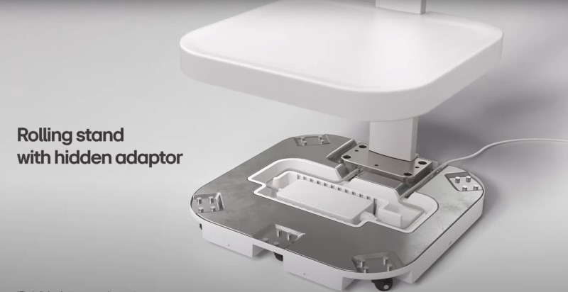 Представлен LG Smart Monitor Swing — смарт-монитор с webOS и подставкой с колёсиками