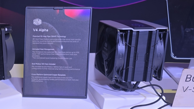 Cooler Master представила первые кулеры на трезубых тепловых трубках