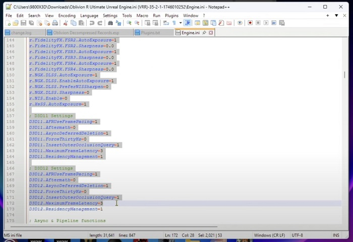 Эксперт Digital Foundry разоблачил популярный мод для «оптимизации» The Elder Scrolls IV: Oblivion Remastered и других игр на Unreal Engine