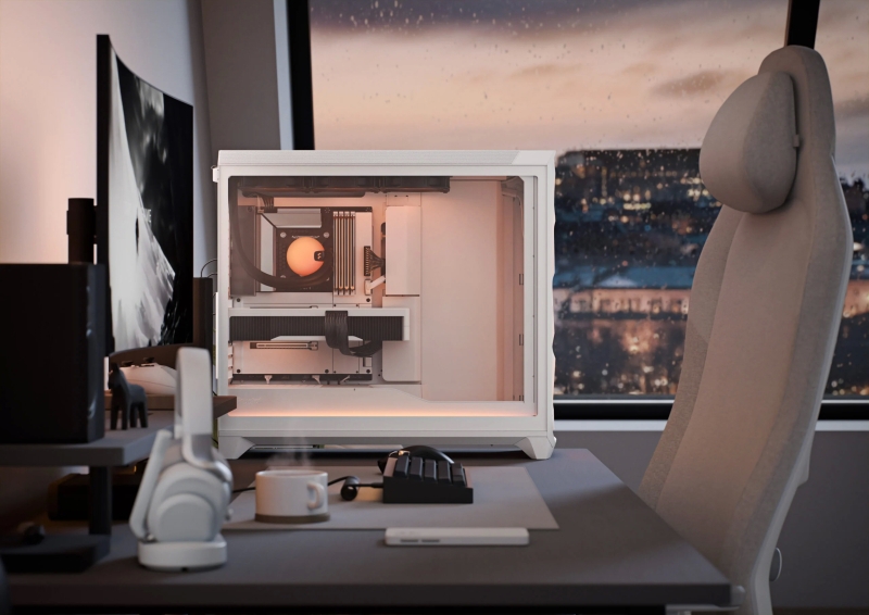 Fractal Design представила серию компьютерных корпусов Meshify 3 разных размеров и конфигураций