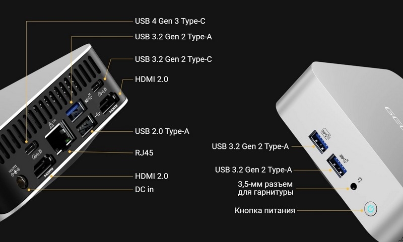 GEEKOM A8 — компактный, но производительный настольный компьютер на Ryzen 9