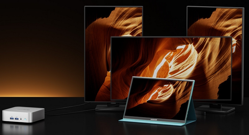 GEEKOM A8 — компактный, но производительный настольный компьютер на Ryzen 9