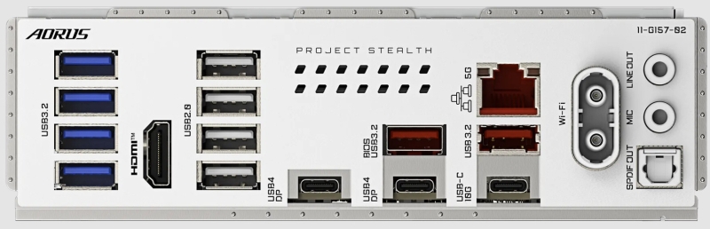 Gigabyte представила платы X870 и B850 Aorus Stealth с разъёмами питания на обратной стороне