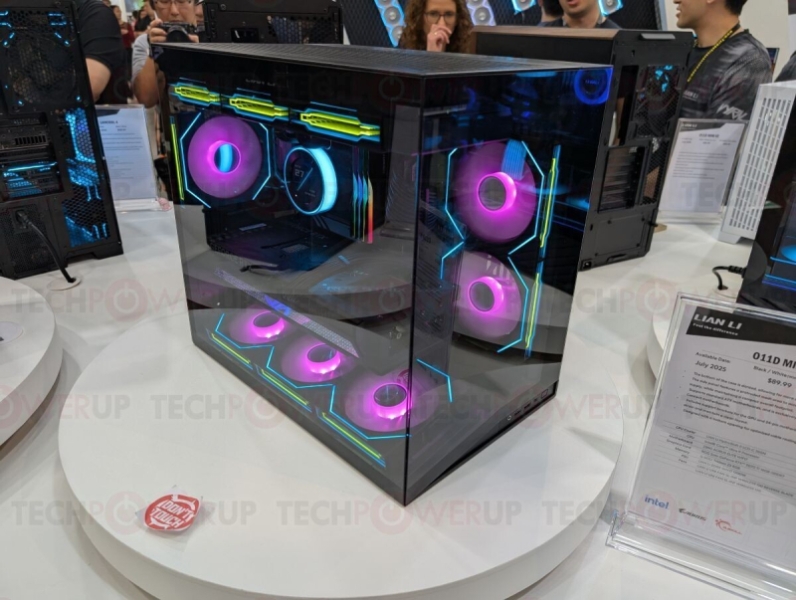 Lian Li представила на Computex 2025 компьютерные корпуса разных форм и размеров