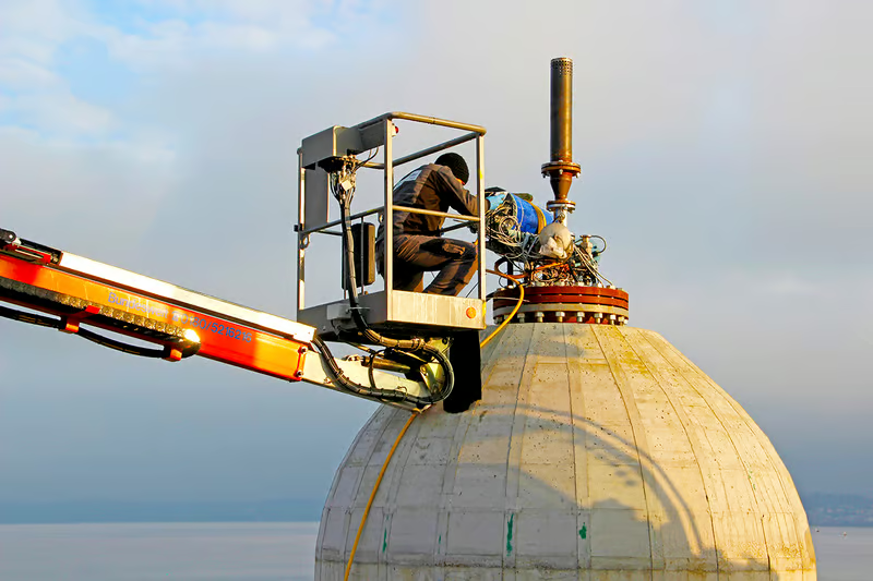 Немцы ушли на дно морское в поисках места для хранения возобновляемой энергии в сжатой воде