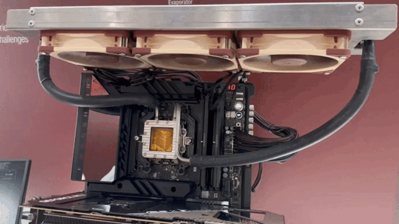 Noctua представила дебютную СЖО и показала в деле жидкостный кулер-термосифон