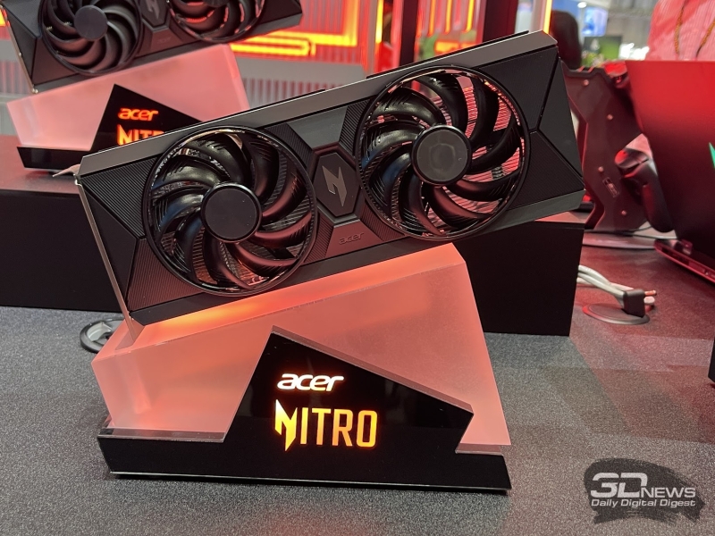 Репортаж со стенда Acer на выставке Computex 2025: ноутбуки, мониторы и видеокарты