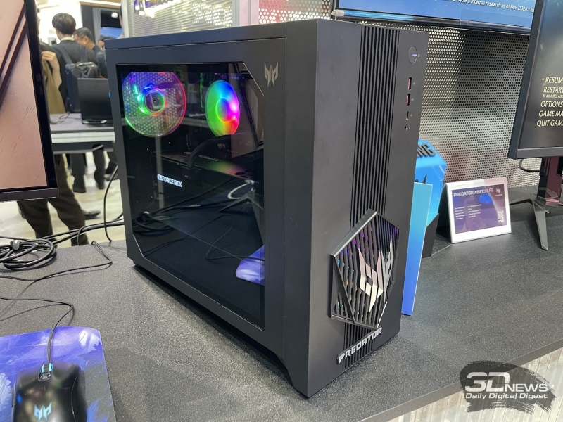 Репортаж со стенда Acer на выставке Computex 2025: ноутбуки, мониторы и видеокарты