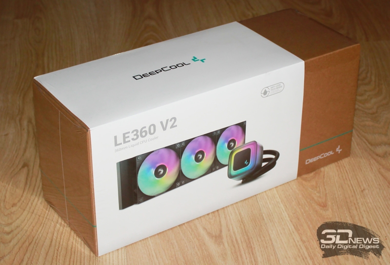 Система жидкостного охлаждения DeepCool LE360 V2: удешевление без потерь?
