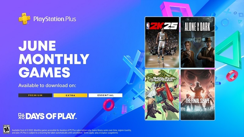 Sony раскрыла июньскую подборку PS Plus — Alone in the Dark, Destiny 2: The Final Shape, наследник Jet Set Radio и не только