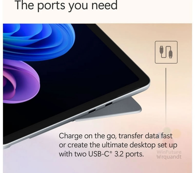 Утечка полностью рассекретила компактный планшет Microsoft Surface Pro 12 за несколько дней до анонса