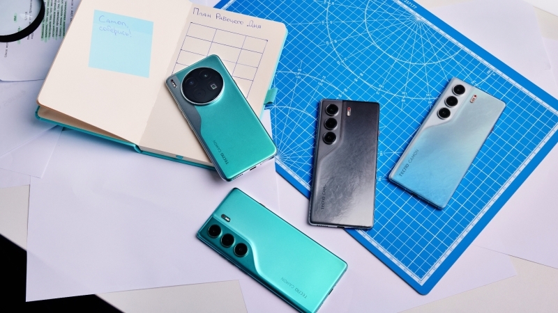 В России стартовали продажи смартфонов Tecno Camon 40