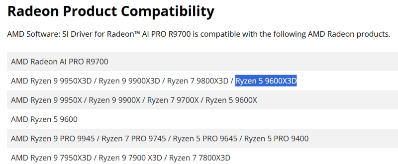 AMD готовит шестиядерный Ryzen 5 9600X3D с дополнительной кеш-памятью 3D V-Cache