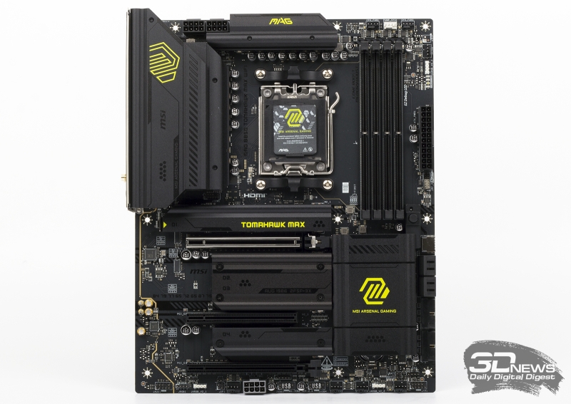 Обзор материнской платы MSI MAG B850 TOMAHAWK MAX WIFI: не флагман — и что?