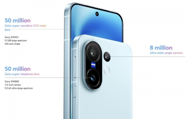 Представлен Vivo X200 FE — компактный флагман с батареей на 6500 мА·ч и дизайном iPhone