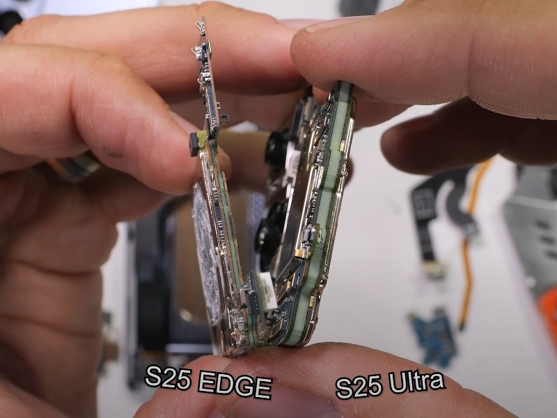 Разборка Galaxy S25 Edge показала, за счёт чего Samsung удалось сделать смартфон таким тонким