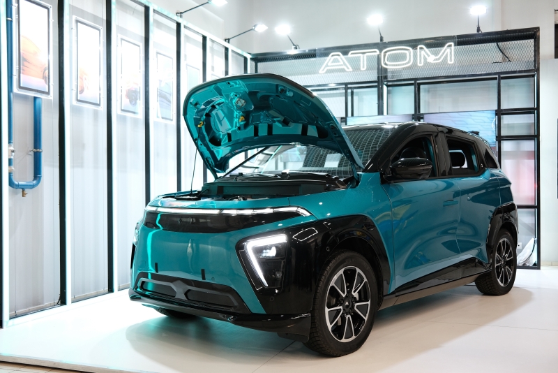 Тест-драйв российского электромобиля «Атом»: гибрид «Оки» и Tesla