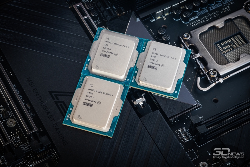 Core Ultra 5 против Core i5 и Ryzen 5: обзор и тест процессоров Intel Core Ultra 5 245K, 235 и 225