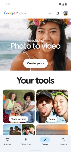 «Google Фото» научилось оживлять фото и стилизовать изображения с помощью ИИ