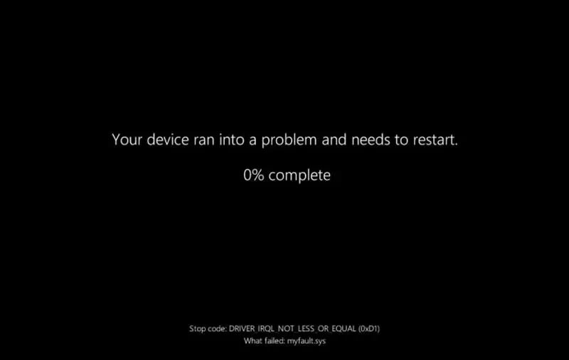 Microsoft начала развёртывание «чёрного экрана смерти» в Windows 11
