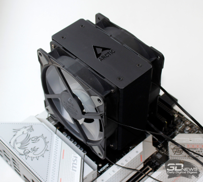 Обзор и тестирование процессорного кулера Arctic Freezer 36 A-RGB