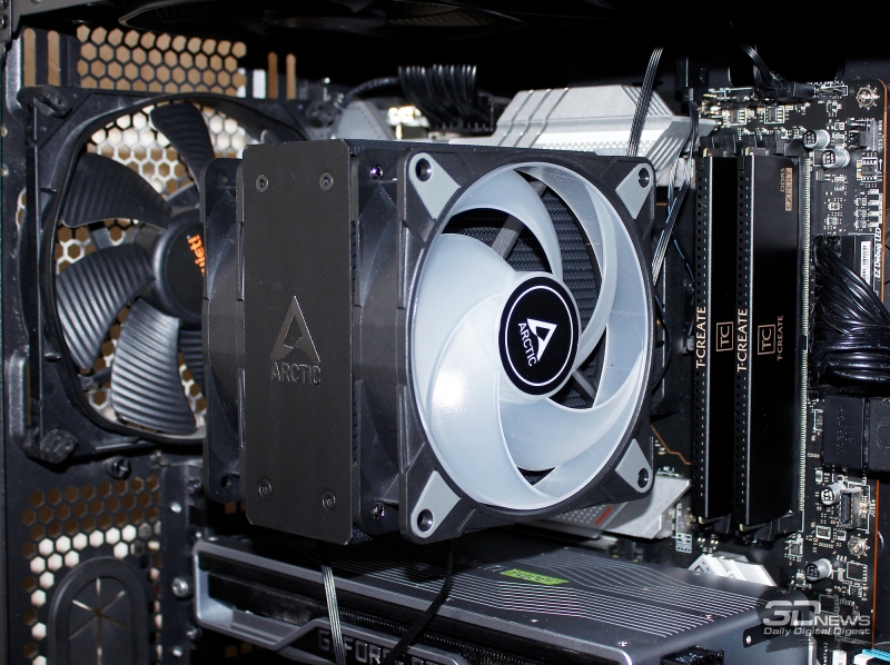 Обзор и тестирование процессорного кулера Arctic Freezer 36 A-RGB