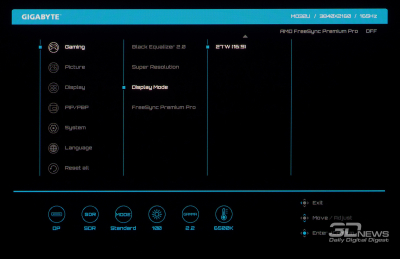 Обзор игрового QD-OLED 4K-монитора Gigabyte MO32U: снова в яблочко