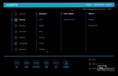 Обзор игрового QD-OLED 4K-монитора Gigabyte MO32U: снова в яблочко