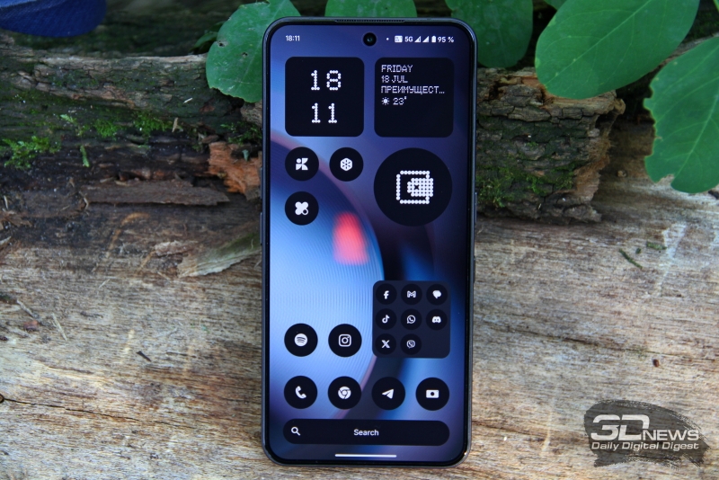 Обзор смартфона Nothing Phone (3): неординарный флагман с двумя экранами