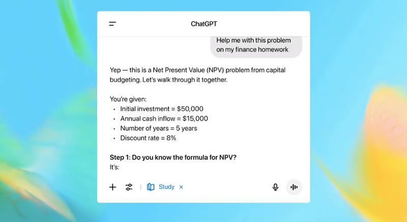 OpenAI запустила «режим обучения» в ChatGPT — теперь ИИ не даёт готовых ответов, а помогает думать
