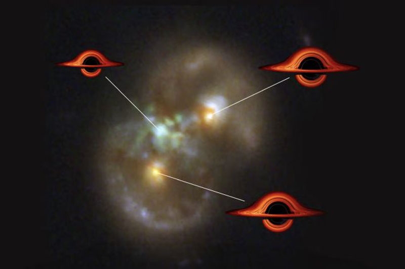 Учёные впервые обнаружили рождение сверхмассивной чёрной дыры из «ничего»