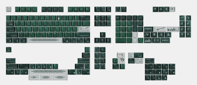 Drop представила механические клавиатуры для поклонников Гарри Поттера — в стиле всех факультетов Хогвартса