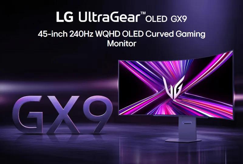 LG выпустила три OLED-монитора серии UltraGear GX9 размером от 34 до 45 дюймов с изогнутыми экранами