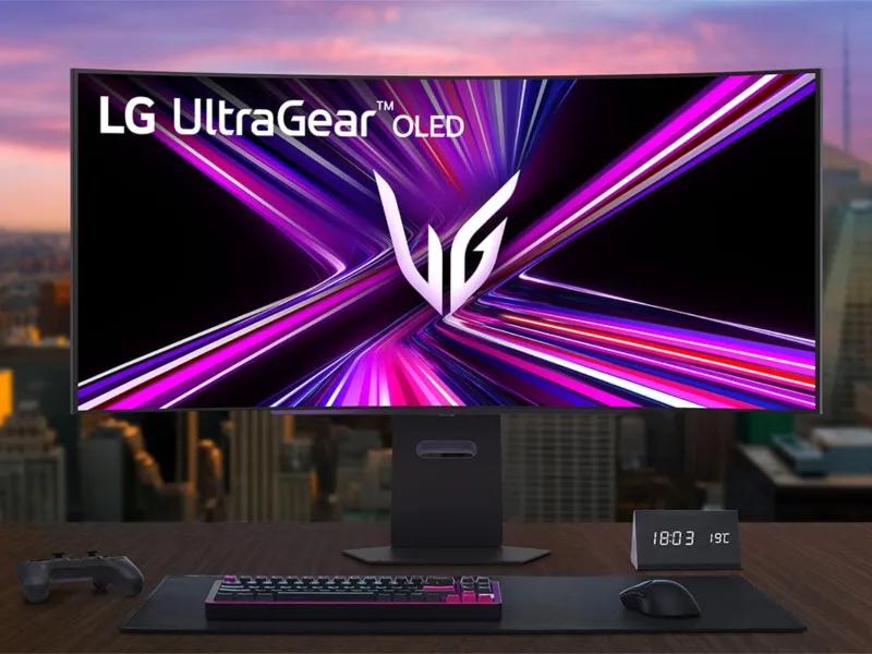 LG выпустила три OLED-монитора серии UltraGear GX9 размером от 34 до 45 дюймов с изогнутыми экранами