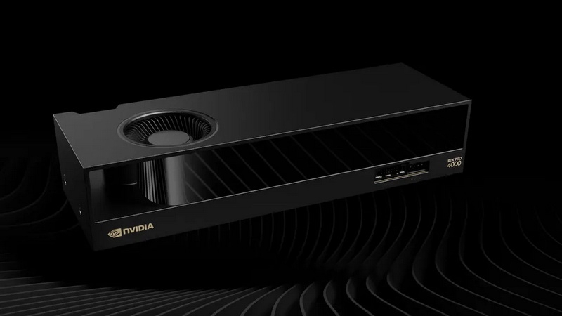 Nvidia представила крошечные видеокарты RTX Pro 4000 SFF и RTX Pro 2000 для профессионалов