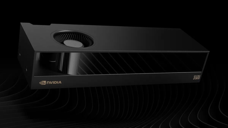 Nvidia представила крошечные видеокарты RTX Pro 4000 SFF и RTX Pro 2000 для профессионалов