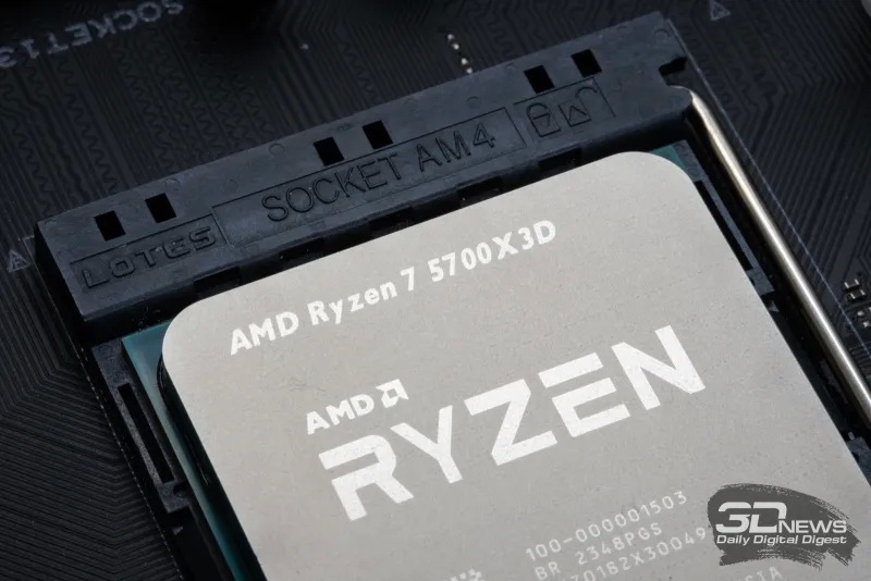 Популярный игровой процессор Ryzen 7 5700X3D скоро навсегда исчезнет из магазинов