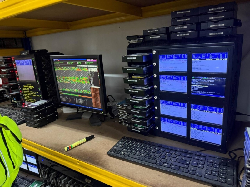 Seagate выявила подпольный цех по нелегальному восстановлению жёстких дисков в Малайзии