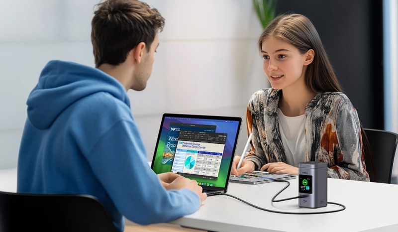 UGREEN запустила глобальные продажи 145-Вт пауэрбанка с беспроводной зарядкой, 200-Вт адаптера питания и беспроводных наушников