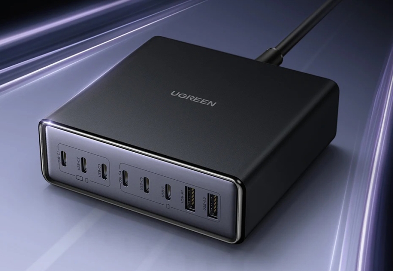 UGREEN запустила глобальные продажи 145-Вт пауэрбанка с беспроводной зарядкой, 200-Вт адаптера питания и беспроводных наушников