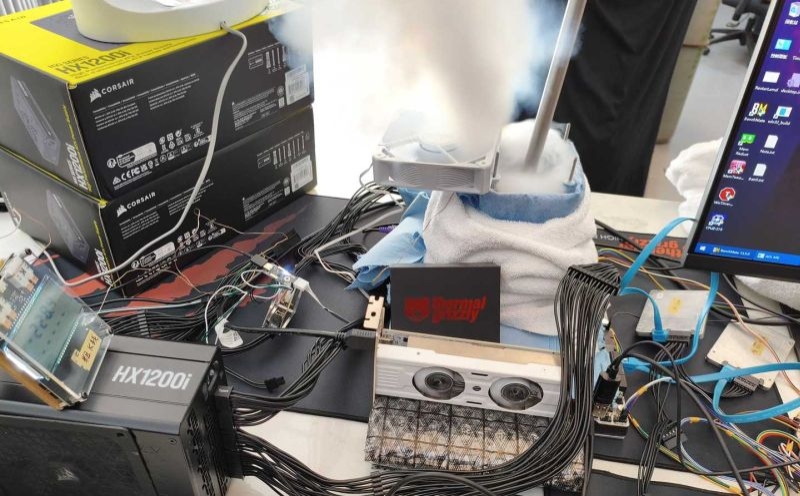 Установлен новый мировой рекорд разгона процессора — до 9,13 ГГц раскочегарили Core i9-14900KF под жидким гелием